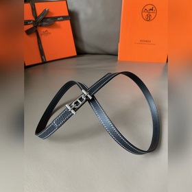 HERMES (Эрмес) летняя новинка Женский двусторонний пояс Ancre с 