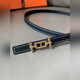 HERMES (Эрмес) летняя новинка Женский двусторонний пояс Ancre с 