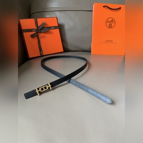 HERMES (Эрмес) летняя новинка Женский двусторонний пояс Ancre с 