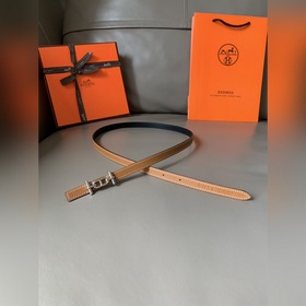 HERMES (Эрмес) летняя новинка Женский двусторонний пояс Ancre с 