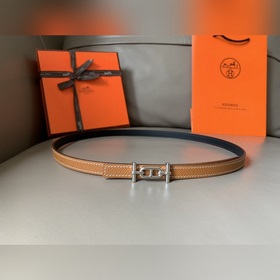 HERMES (Эрмес) летняя новинка Женский двусторонний пояс Ancre с 