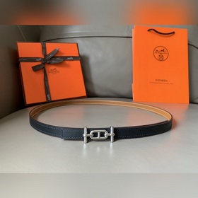 HERMES (Эрмес) летняя новинка Женский двусторонний пояс Ancre с 