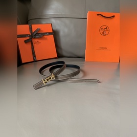 HERMES (Эрмес) летняя новинка Женский двусторонний пояс Ancre с 