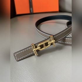 HERMES (Эрмес) летняя новинка Женский двусторонний пояс Ancre с 