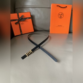 HERMES (Эрмес) летняя новинка Женский двусторонний пояс Ancre с 