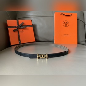 HERMES (Эрмес) летняя новинка Женский двусторонний пояс Ancre с 