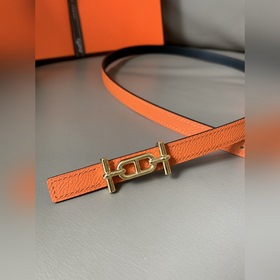 HERMES (Эрмес) летняя новинка Женский двусторонний пояс Ancre с 
