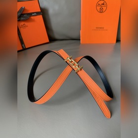 HERMES (Эрмес) летняя новинка Женский двусторонний пояс Ancre с 