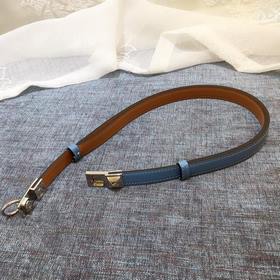 Hermès Женский тонкий ремень из кожи Epsom, ширина 1,7 см, регул