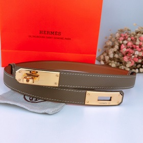 HERMES (Hermès) Оригинальный женский пояс Kelly, который можно но