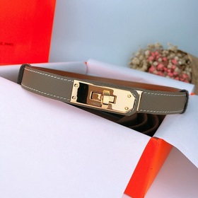 HERMES (Hermès) Оригинальный женский пояс Kelly, который можно но