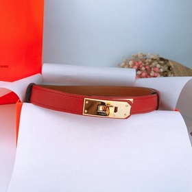 HERMES (Hermès) Оригинальный женский пояс Kelly, который можно но