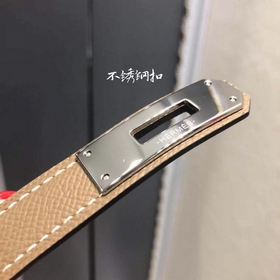 HERMES (Hermès) Оригинальный женский пояс Kelly, который можно но