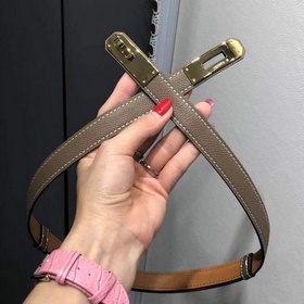 HERMES (Hermès) Оригинальный женский пояс Kelly, который можно но