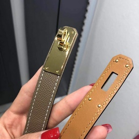 HERMES (Hermès) Оригинальный женский пояс Kelly, который можно но