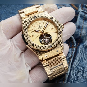 Новинка — Tourbillon Классический корпус узором в клетку и циферб