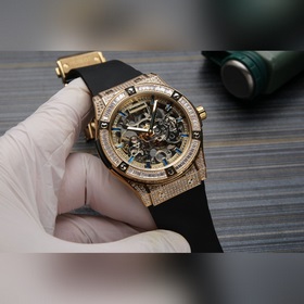 Хэнбао-Убло HUBLOT Роскошный корпус бриллиантами / Модный ажурный