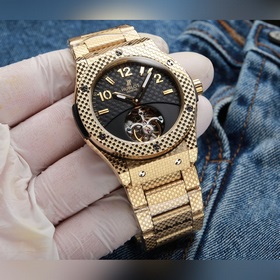 Новинка — Tourbillon Классический корпус узором в клетку и циферб