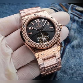 Новинка — Tourbillon Классический корпус узором в клетку и циферб