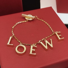 Номер LYWSL0001 【Лучший браслет с буквами от Loewe】Изготовлен из 