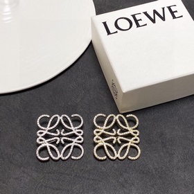 LOEWE Лойве новая брошь с бриллиантами серебристого цвета, выгляд
