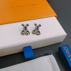 Высококачественные серьги Louis Vuitton LV (реальные фотографии) 