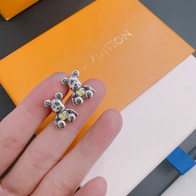 Высококачественные серьги Louis Vuitton LV (реальные фотографии) 