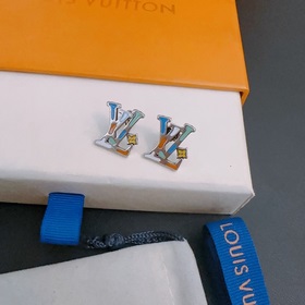 Высококачественные серьги Louis Vuitton LV (реальные фотографии)