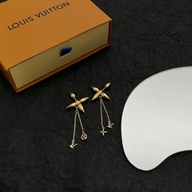 [1311820150] LV Louis Vuitton Серьги-гвоздики, высококачественная
