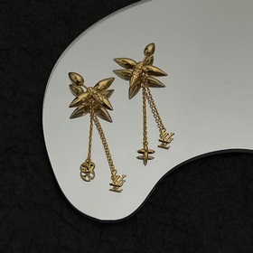 [1311820150] LV Louis Vuitton Серьги-гвоздики, высококачественная