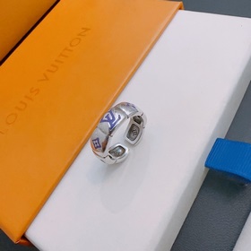Высококачественное кольцо Louis Vuitton LV (реальные фотографии) 