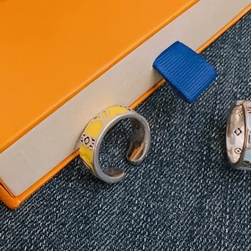 Высококачественное кольцо Louis Vuitton LV (реальные фотографии)