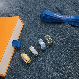 Высококачественное кольцо Louis Vuitton LV (реальные фотографии) 