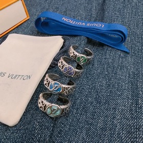 Высококачественное кольцо Louis Vuitton LV (реальные фотографии) 