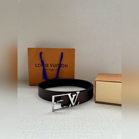 3.4-дюймовый пояс LV Skyline из тонкой кожи овечьей кожи окрашен 