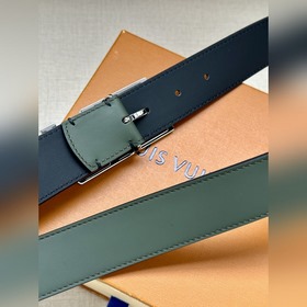 3.4-дюймовый пояс LV Skyline из тонкой кожи овечьей кожи окрашен 