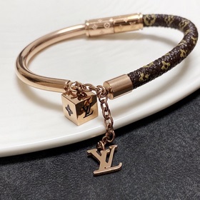 Оригинальный браслет из кожи LV Louis Vuitton, материал соответст