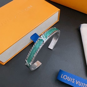 Высококачественный браслет Louis Vuitton LV, изготовлен вручную, 