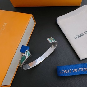 Высококачественный браслет Louis Vuitton LV, изготовлен вручную, 