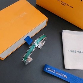 Высококачественный браслет Louis Vuitton LV, изготовлен вручную, 