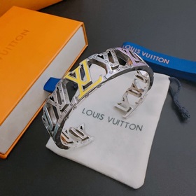 Высококачественный браслет Louis Vuitton LV, изготовлен вручную, 