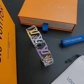 Высококачественный браслет Louis Vuitton LV, изготовлен вручную, 