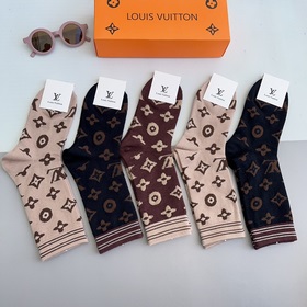 (5 пар в коробке) LV Louis Vuitton — очень популярные мужские нос