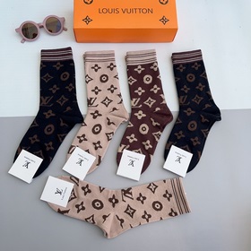 (5 пар в коробке) LV Louis Vuitton — очень популярные мужские нос