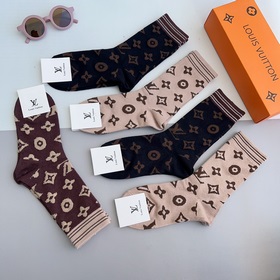 (5 пар в коробке) LV Louis Vuitton — очень популярные мужские нос