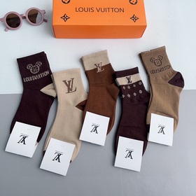 (5 пар в коробке) LV Louis Vuitton – чрезвычайно популярный това