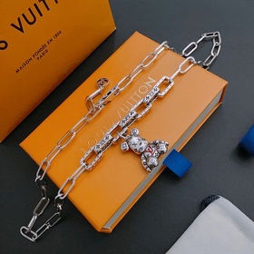 Оригинальный LV ожерелье, новая модель, ретро-стиль, модный аксес