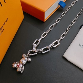 Оригинальный LV ожерелье, новая модель, ретро-стиль, модный аксес
