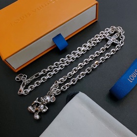 Оригинальный LV ожерелье, новая модель, ретро-стиль, модный аксес
