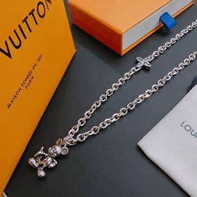 Оригинальный LV ожерелье, новая модель, ретро-стиль, модный аксес